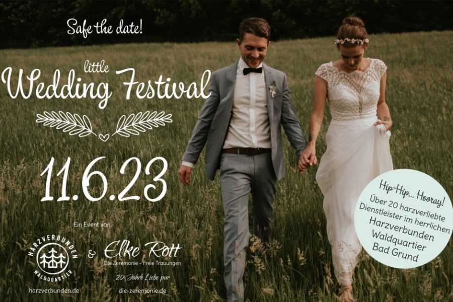 little wedding festival - die besondere Hochzeitsmesse im Harz - Elke Rott * Freie Trauungen - Foto Nico Friedrichs